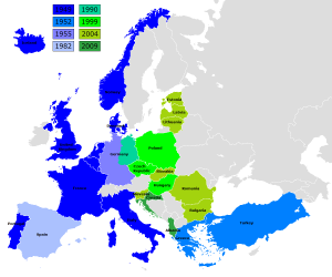 NATO expansion over the decades
